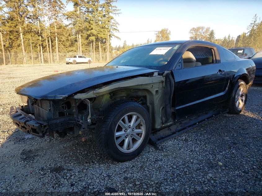 2007 Ford Mustang V6 Deluxe/V6 Premium VIN: 1ZVFT80N475308858 Lot: 43387993