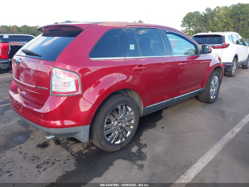 2008 Ford Edge Limited VIN: 2FMDK39C48BA66180 Lot: 43387994