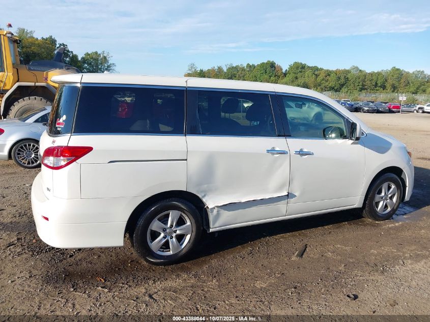 2014 Nissan Quest Sv VIN: JN8AE2KP9E9107289 Lot: 43388044