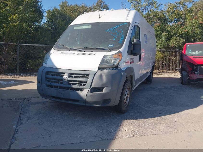 2014 Ram Promaster 2500 High Roof VIN: 3C6TRVDGXEE104492 Lot: 43388054