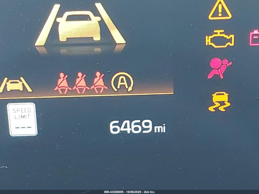 2025 Kia Sportage X-Line VIN: 5XYK6CDFXSG321497 Lot: 43388059