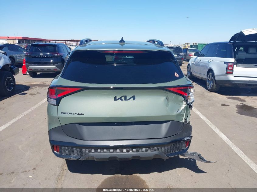 2025 Kia Sportage X-Line VIN: 5XYK6CDFXSG321497 Lot: 43388059