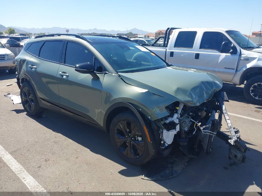 2025 Kia Sportage X-Line VIN: 5XYK6CDFXSG321497 Lot: 43388059