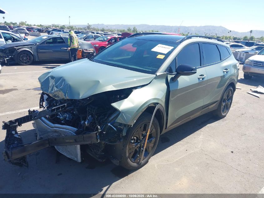 2025 Kia Sportage X-Line VIN: 5XYK6CDFXSG321497 Lot: 43388059