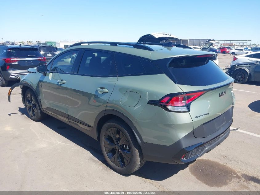 2025 Kia Sportage X-Line VIN: 5XYK6CDFXSG321497 Lot: 43388059
