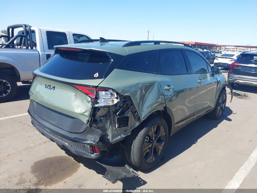 2025 Kia Sportage X-Line VIN: 5XYK6CDFXSG321497 Lot: 43388059
