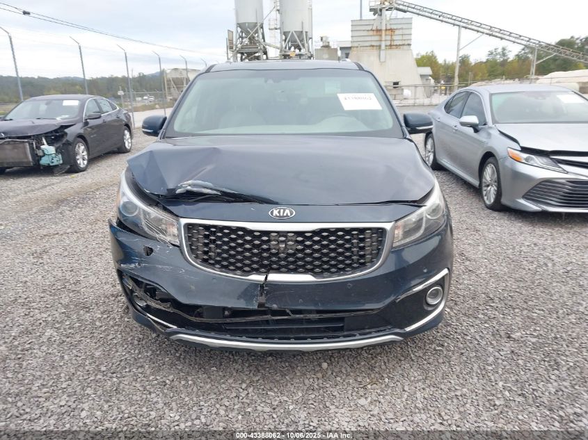 2015 Kia Sedona Sx Luxury VIN: KNDME5C18F6026694 Lot: 43388062