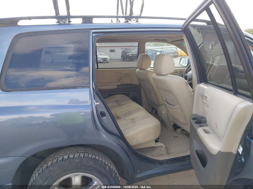 2007 Toyota Highlander V6 VIN: JTEHP21A270231408 Lot: 43388068