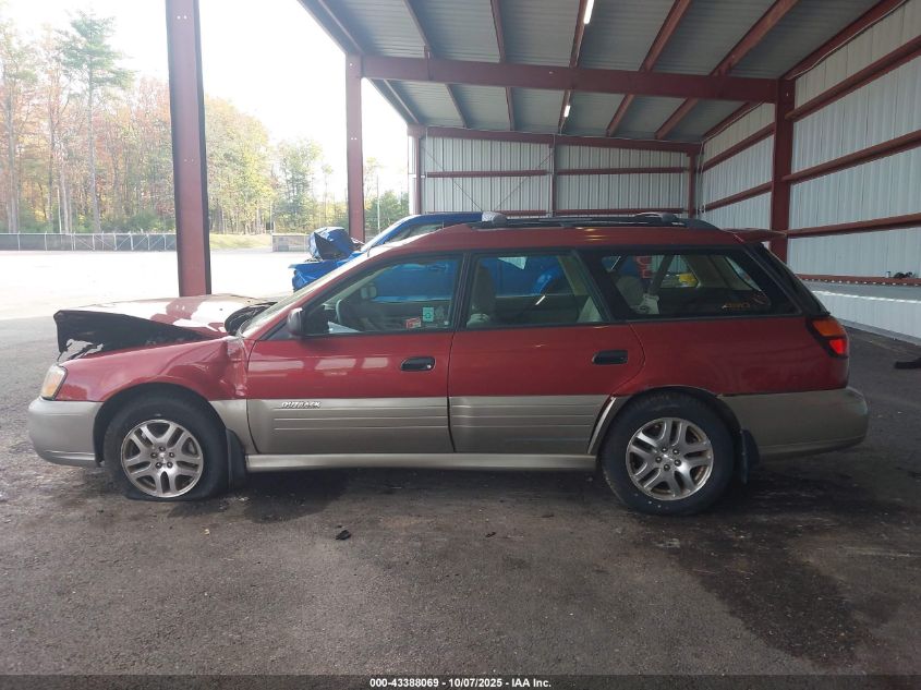 2004 Subaru Outback VIN: 4S3BH675147627082 Lot: 43388069