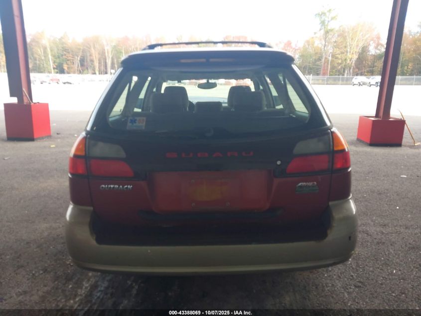 2004 Subaru Outback VIN: 4S3BH675147627082 Lot: 43388069