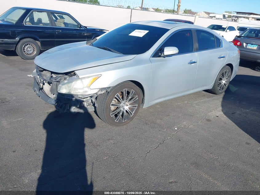 1N4AA51E99C813153 2009 NISSAN MAXIMA photo no. 2
