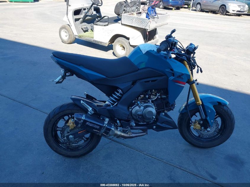 2021 Kawasaki Br125 J VIN: JKABRRJ12MDA22264 Lot: 43388082