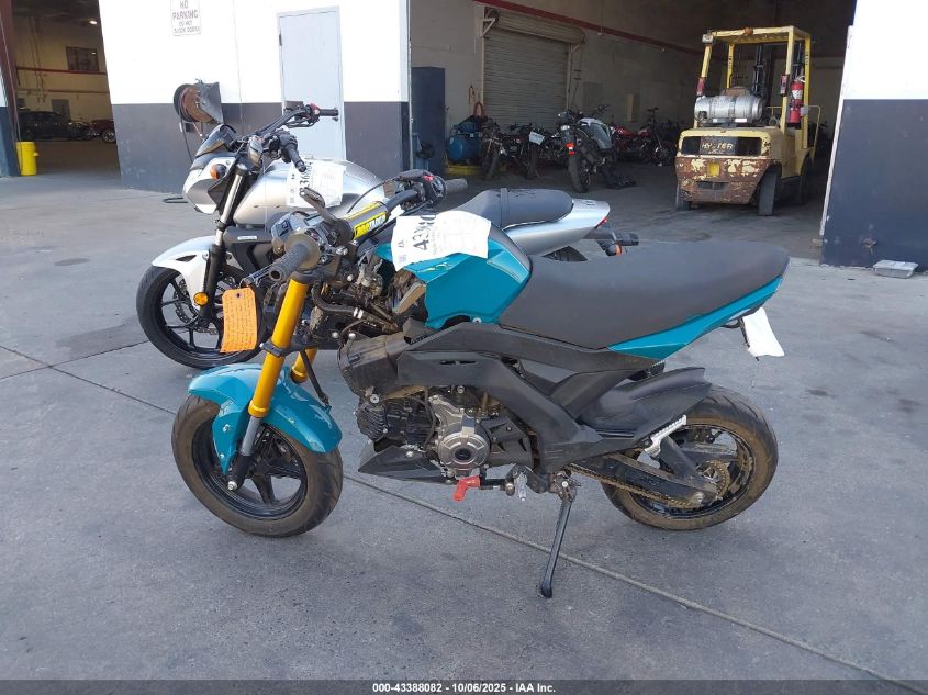 2021 Kawasaki Br125 J VIN: JKABRRJ12MDA22264 Lot: 43388082