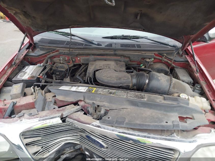 2001 Ford F-150 Lariat/Xl/Xlt VIN: 2FTRX07L81CA82816 Lot: 43388091