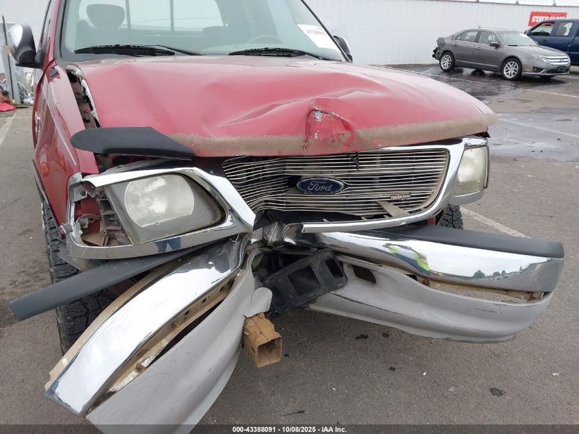 2001 Ford F-150 Lariat/Xl/Xlt VIN: 2FTRX07L81CA82816 Lot: 43388091