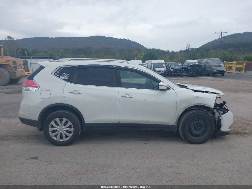 2016 Nissan Rogue S VIN: KNMAT2MV8GP706700 Lot: 43388098