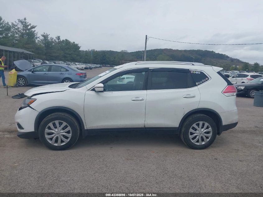 2016 Nissan Rogue S VIN: KNMAT2MV8GP706700 Lot: 43388098