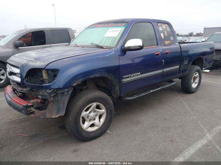 5TBRT34104S446373 2004 TOYOTA TUNDRA photo no. 2