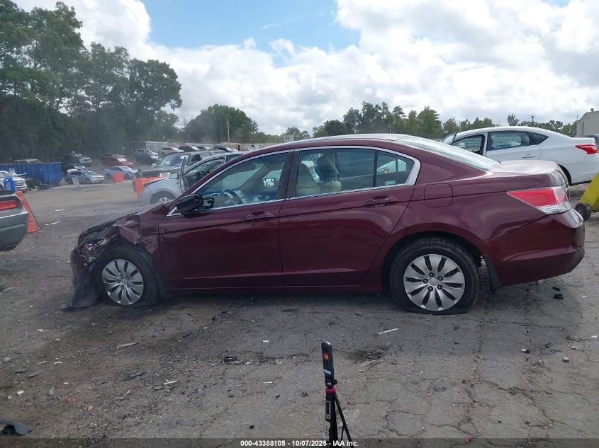 2010 Honda Accord 2.4 Lx VIN: 1HGCP2F36AA073635 Lot: 43388105