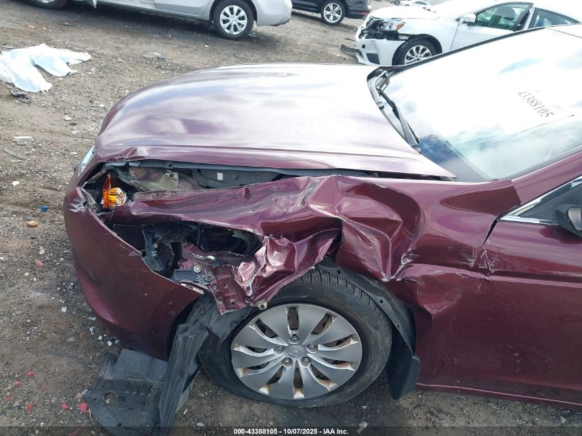 2010 Honda Accord 2.4 Lx VIN: 1HGCP2F36AA073635 Lot: 43388105