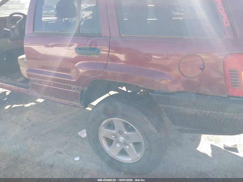 2002 Jeep Grand Cherokee Laredo VIN: 1J4GW48S42C232350 Lot: 43388128