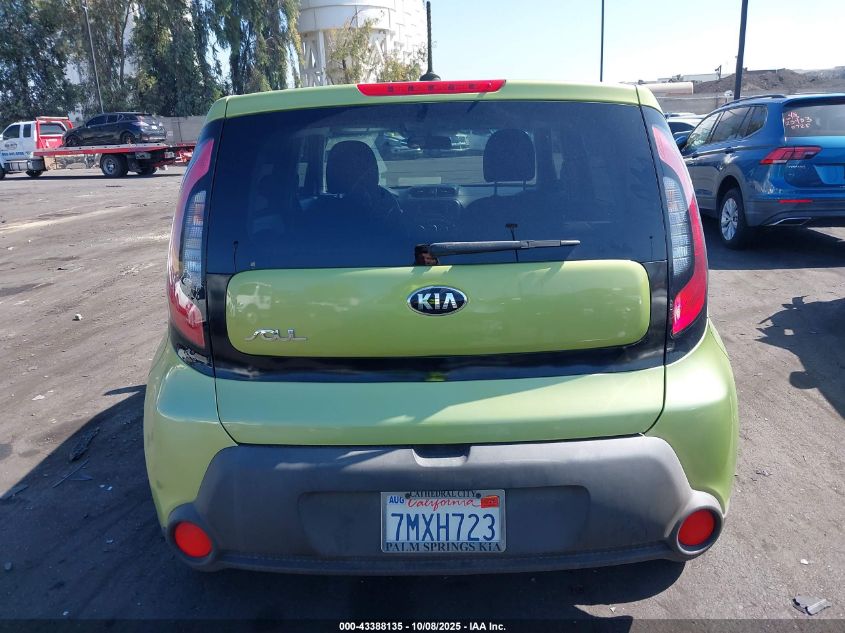 2015 Kia Soul VIN: KNDJN2A20F7805806 Lot: 43388135