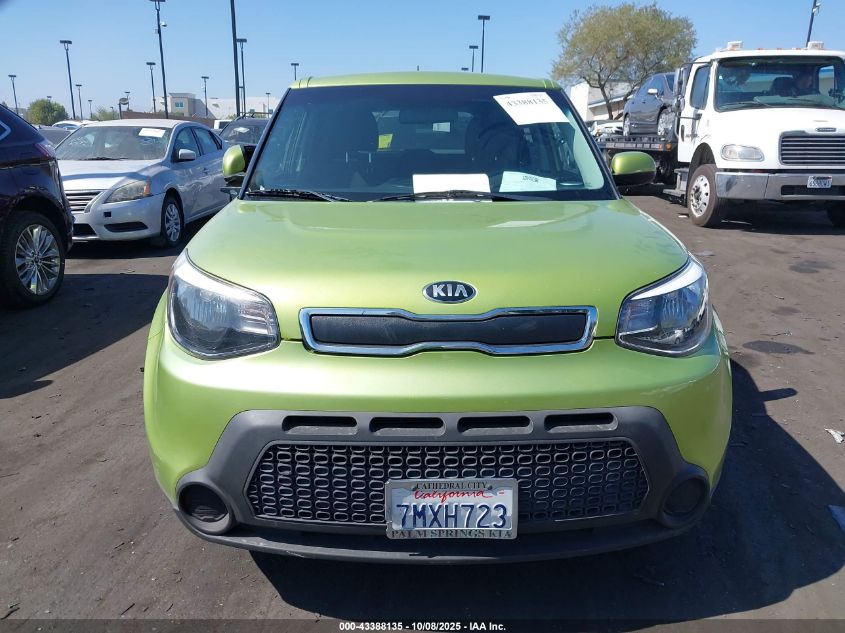 2015 Kia Soul VIN: KNDJN2A20F7805806 Lot: 43388135