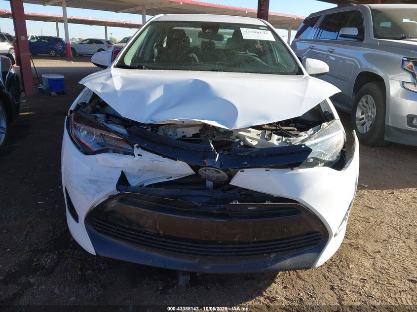 2018 TOYOTA COROLLA LE 2T1BURHE0JC052608