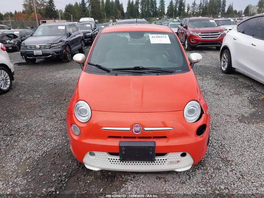 2015 Fiat 500E Battery Electric VIN: 3C3CFFGE1FT549836 Lot: 43388152