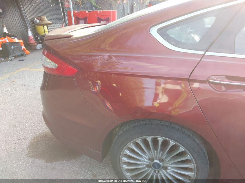 2014 Ford Fusion Titanium VIN: 3FA6P0K97ER258319 Lot: 43388153