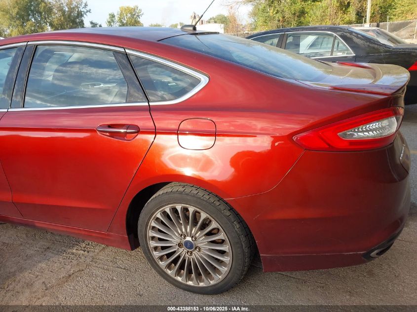 2014 Ford Fusion Titanium VIN: 3FA6P0K97ER258319 Lot: 43388153