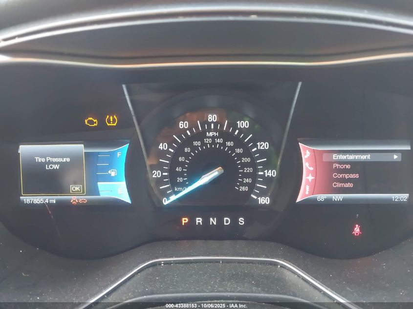 2014 Ford Fusion Titanium VIN: 3FA6P0K97ER258319 Lot: 43388153