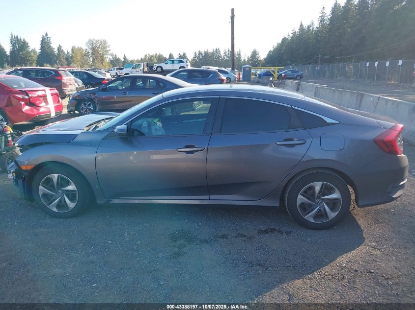 2019 Honda Civic Lx VIN: 19XFC2F60KE204204 Lot: 43388197