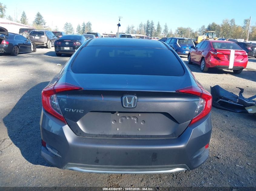 2019 Honda Civic Lx VIN: 19XFC2F60KE204204 Lot: 43388197