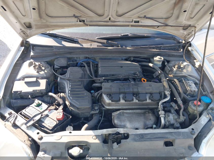 2002 Honda Civic Ex VIN: 1HGES267X2L017746 Lot: 43388226