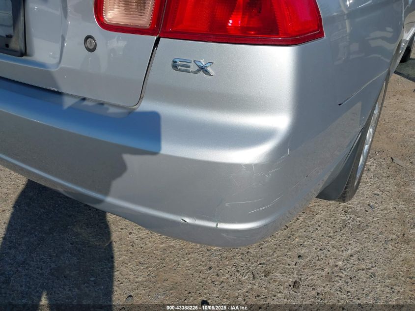 2002 Honda Civic Ex VIN: 1HGES267X2L017746 Lot: 43388226