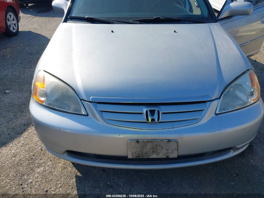 2002 Honda Civic Ex VIN: 1HGES267X2L017746 Lot: 43388226