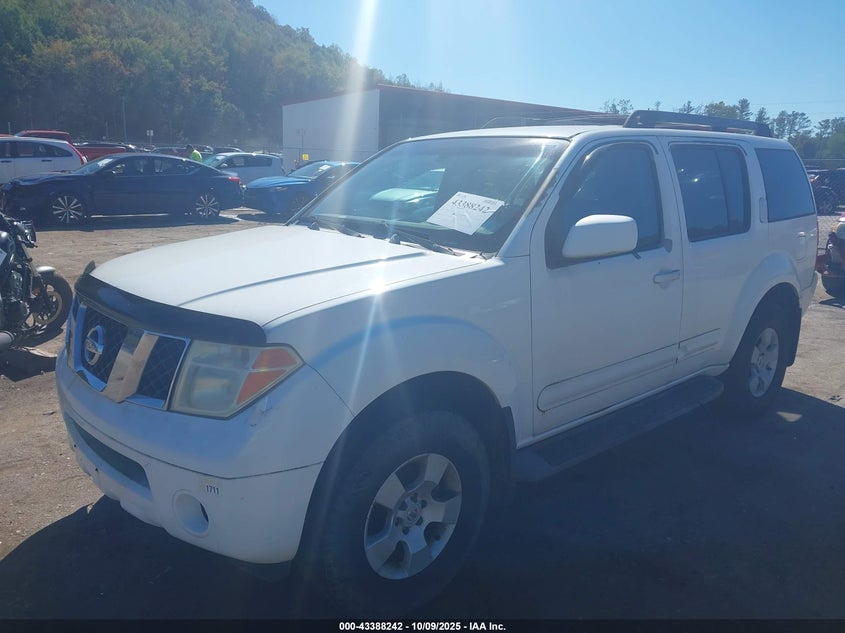 2005 Nissan Pathfinder Se 5N1AR18W25C722662 photo #3