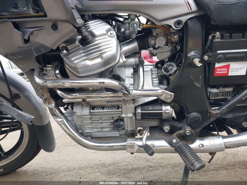 1982 Honda Gl500 I VIN: JH2PC0214CM101932 Lot: 43388264