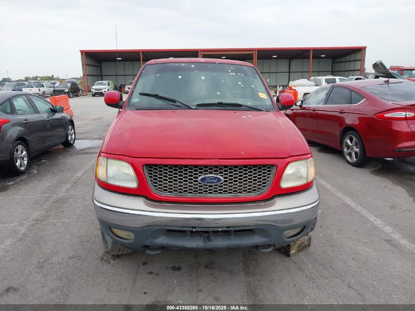 2001 Ford F-150 Lariat/Xl/Xlt VIN: 1FTRX18L51NA93660 Lot: 43388265
