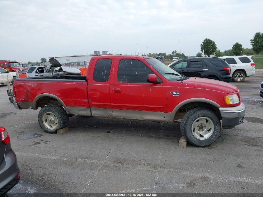 2001 Ford F-150 Lariat/Xl/Xlt VIN: 1FTRX18L51NA93660 Lot: 43388265