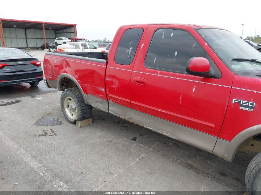 2001 Ford F-150 Lariat/Xl/Xlt VIN: 1FTRX18L51NA93660 Lot: 43388265