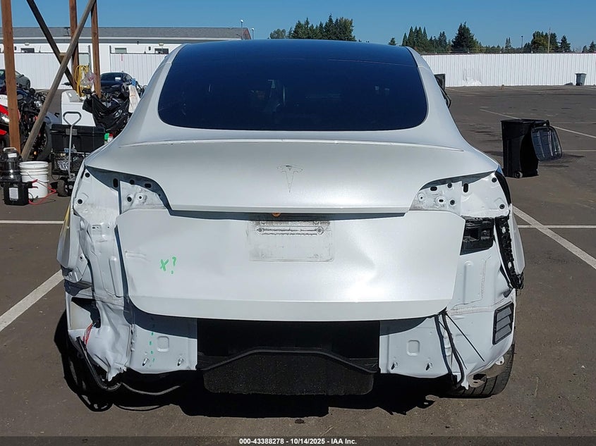 2023 Tesla Model Y Awd/Long Range Dual Motor All-Wheel Drive VIN: 7SAYGDEEXPA075942 Lot: 43388278