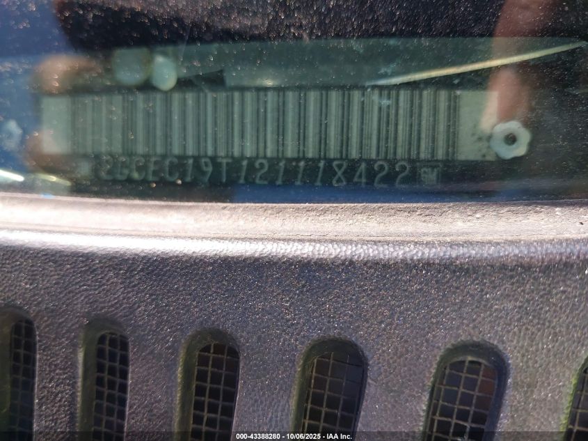 2002 Chevrolet Silverado 1500 Lt VIN: 2GCEC19T121118422 Lot: 43388280