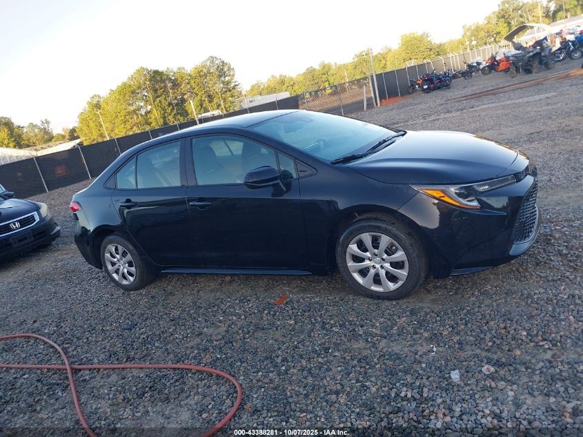 2022 Toyota Corolla Le VIN: 5YFEPMAE0NP283953 Lot: 43388281