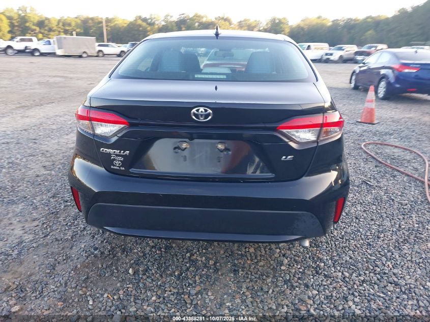 2022 Toyota Corolla Le VIN: 5YFEPMAE0NP283953 Lot: 43388281