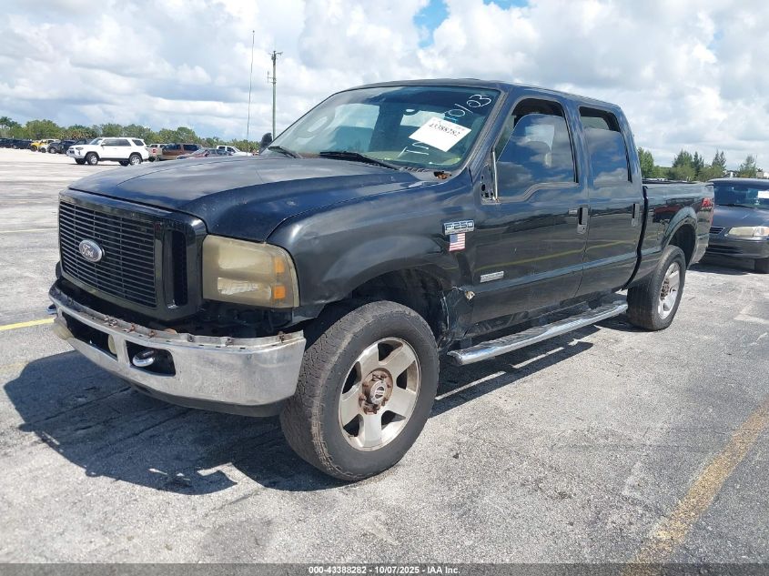 2006 Ford F-250 Amarillo/Lariat/Xl/Xlt black truck diesel 1FTSW21P76EB65876 photo #3