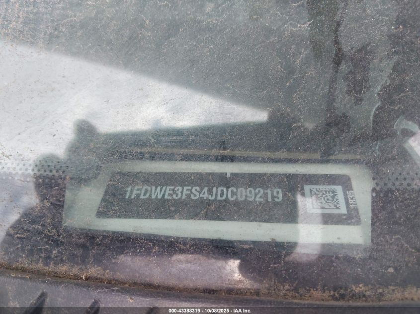 2018 Ford E-350 Cutaway VIN: 1FDWE3FS4JDC09219 Lot: 43388319