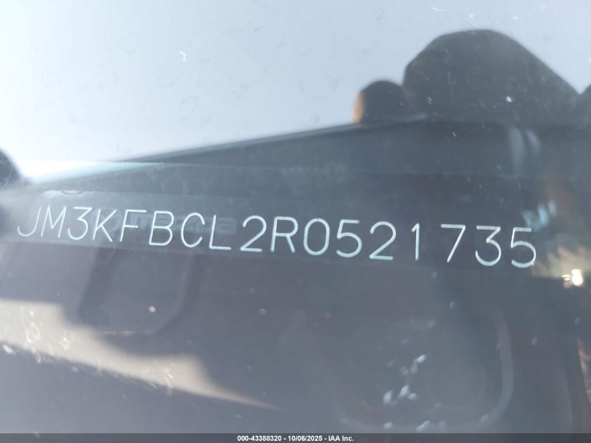 2024 Mazda Cx-5 2.5 S Carbon Edition VIN: JM3KFBCL2R0521735 Lot: 43388320