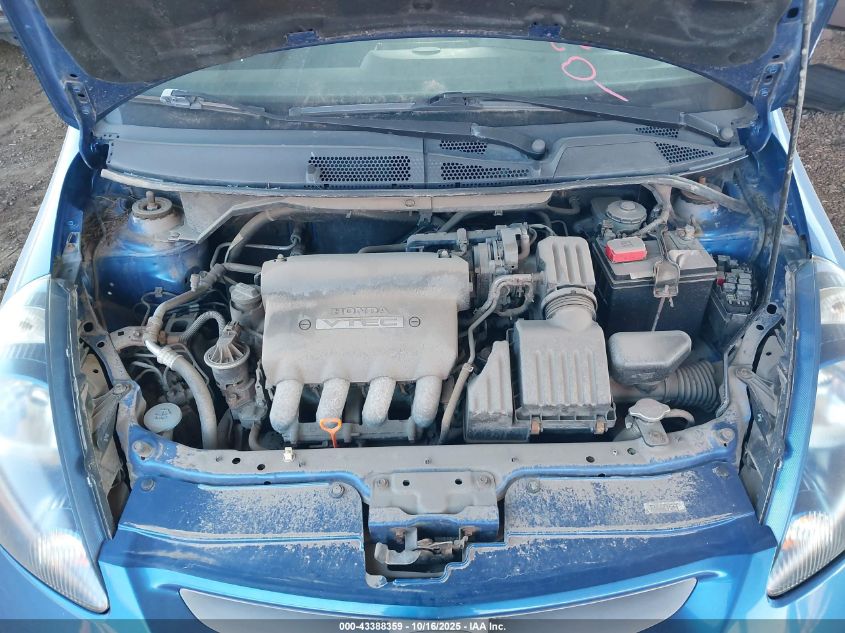 2007 Honda Fit Sport VIN: JHMGD38677S023267 Lot: 43388359